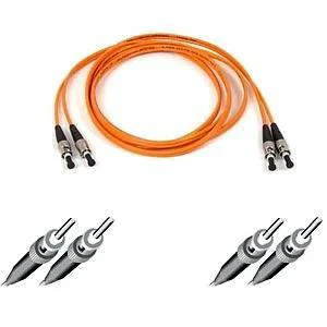 Belkin Fiber Optic Duplex Patch Cable - ST Male - ST Male - 3.28ft