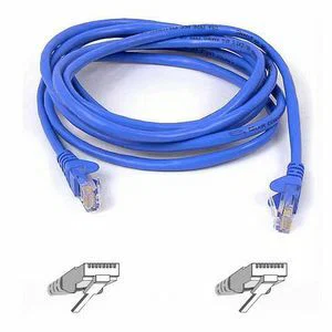 Belkin Cat5e Network Cable - RJ-45 Male Network - RJ-45 Male Network - 6ft - Blue