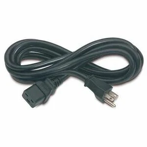 APC Power Cord, C19 to 5-15P, 2.5m - 120 V AC - Black - 7.87 ft Cord Length - NEMA 5-15P - 1 Each