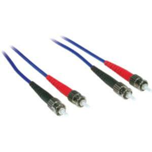 C2G-1m ST-ST 62.5/125 OM1 Duplex Multimode PVC Fiber Optic Cable - Blue - Fiber Optic for Network Device - ST Male - ST Male - 62.5/125 - Duplex Multimode - OM1 - 1m - Blue