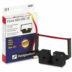 Dataproducts Non-OEM New Red/Black POS/Cash Register Ribbon for Epson ERC-02RB (EA) - Epson ERC 02, Victor 600, Red/Black