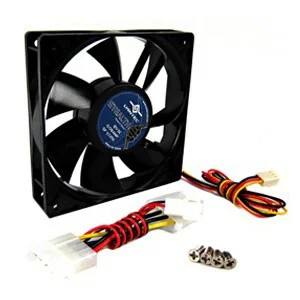 Vantec Stealth Case Fan - 3.15" Maximum Fan Diameter - 1 x Fan(s) - 27 CFM Maximum Airflow - 2050 rpm - Dual Ball Bearing - Side Fan Location