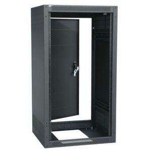 Middle Atlantic ERK Series 18RU Rack with Rear Door - 18RU Open Frame Rack - 25in Depth - 18U Rack Height x 19" Rack Width x 25" Rack Depth - Floor Standing - Black - Steel - 2500 lb Maximum Weight Capacity