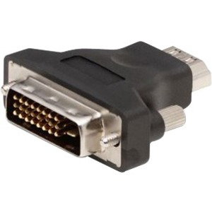 Belkin HDMI to DVI Adapter - 1 x 19-pin HDMI Digital Audio/Video Female - 1 x 24-pin DVI-D Digital Video Male - Black