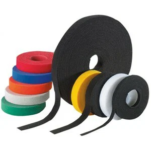 Panduit Hook and Loop Cable Tie - Cable Tie - Black - 15 ft Length