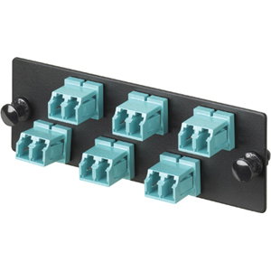 Panduit FAP6WBUDLCZ Duplex Singlemode Fiber Optic Patch Panel - 6 x LC - 6 Port(s) - 6 x RJ-11 - 6 x