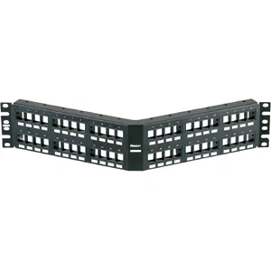 Panduit NKPPA48FM 48-Port Modular Patch Panel - 48 - 48 Port(s) - 48 x RJ-11 - 2U High - Rack-mountable