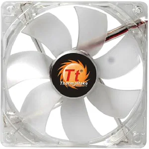 Thermaltake Blue-Eye AF0025 Cooling Fan - 3.15" Maximum Fan Diameter - 1 x Fan(s) - 32.92 CFM Maximum Airflow - 2500 rpm - Ball and Sleeve Bearing - 4-pin LP4