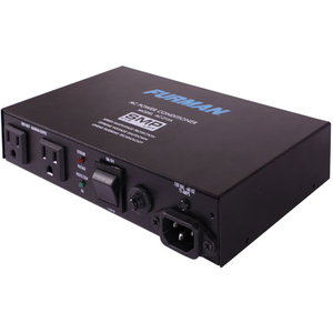 Furman Compact 10 Amp Power Conditioner with Auto-Resetting Voltage Protection (AC-215A) - AC Noise, AC Surge, Over Voltage, Spike, Zero Ground Leakage protection120 V AC Input