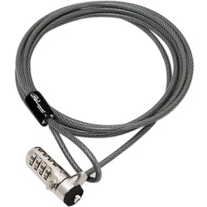 Brenthaven Serialized Combination Lock - 4-digit - Combination Lock - Zinc Alloy - For Notebook, Computer