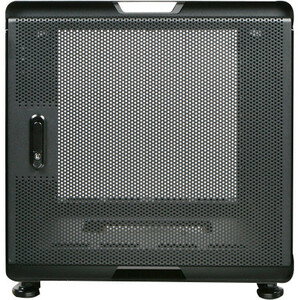 Claytek 10U 700mm Depth Audio/Video Rackmount Cabinet - 10U Rack Height x 19" Rack Width - Rack-mountable - Black - Aluminum, Steel - 660 lb Maximum Weight Capacity
