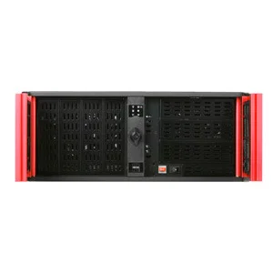 iStarUSA 4U High Performance Rackmount Chassis Red - Rack-mountable - Red - Steel - 4U - 9 x Bay - EATX, ATX, Micro ATX Motherboard Supported - 5 x Fan(s) Supported - 7 x External 5.25" Bay - 1 x External 3.5" Bay - 1 x Internal 3.5" Bay - 7x Slot(s)