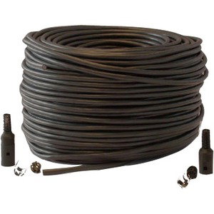 Bosch System Installation Cable, 100m - 328.08 ft Coaxial Audio Cable for Audio Device, Audio Conferencing System - First End: Bare Wire - Second End: Bare Wire - Extension Cable - Gray