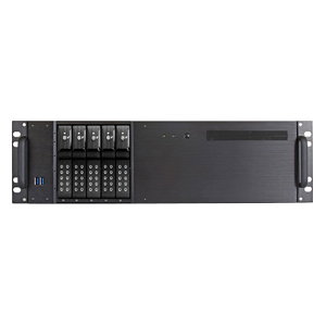 iStarUSA 3U Compact 5x3.5" Bay Trayless Hotswap microATX Chassis Black - Rack-mountable - Black - Aluminum, Steel - 3U - 9 x Bay - Micro ATX, ATX Motherboard Supported - 3 x Fan(s) Supported - 1 x External 5.25" Bay - 5 x External 3.5" Bay - 3 x Internal 