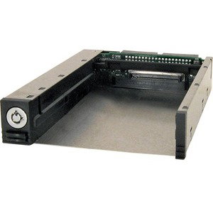 CRU DataPort 25 DP25 Drive Bay Adapter - 6Gb/s SAS, Serial ATA/600 Host Interface Internal - Black - 1 x Total Bay - 1 x 2.5" Bay