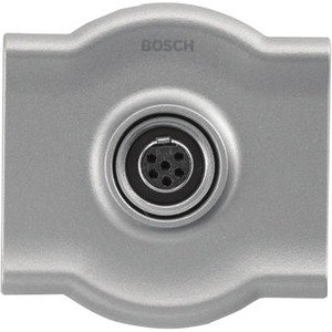 Bosch DCN-FMIC Flush Microphone Connection Panel - 1.6" Height x 2" Width x 2" Depth - Silver