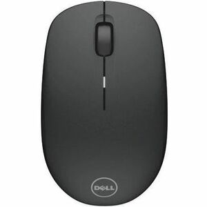 Dell Wireless Mouse-WM126 - Black - Optical - Wireless - Radio Frequency - Black - USB Type A - 1000 dpi - Scroll Wheel - 3 Button(s) - Symmetrical - AA Battery Supported - 1 Year Battery Run Time