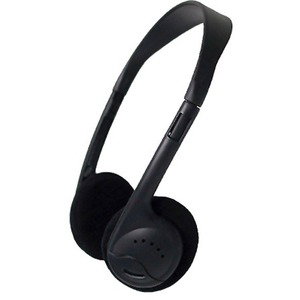AVID AE-711 HEADPHONE WITH ADJUSTABLE HEADBAND & 3.5MM PLUG BLACK - Stereo - Mini-phone (3.5mm) - Wired - 32 Ohm - 20 Hz to 20 kHz - Over-the-head - Binaural - Supra-aural - 6 ft Cable - Black - 5