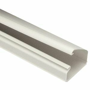 PANDUIT Pan-Way LD Surface Raceway System - Raceway - Off White - 96" Length