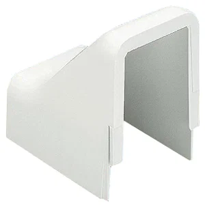 PANDUIT Entrance End For LD5 Raceway - Entry - Off White - 10 Pack
