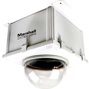 Marshall Compact Weatherproof Dome Housing for PTZ w/Fan and Heater - Outdoor - 1 Fan(s) - Off White