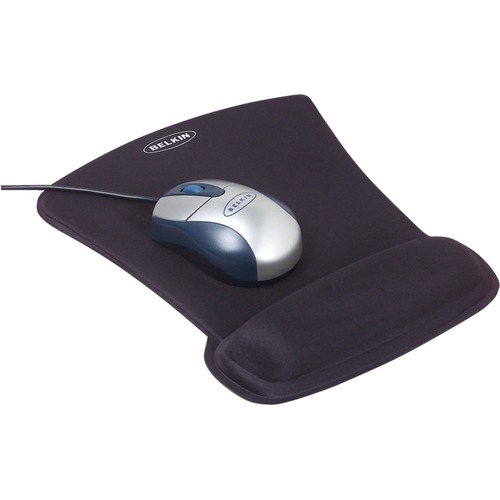 Belkin WaveRest Gel Mouse Pad, Ergonomic Wrist Rest, Black
