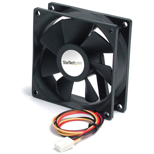 Star Tech.com 90x25mm High Air Flow Dual Ball Bearing PC Case Fan - Add additional chassis cooling with a 90mm high flow case fan - pc fan - computer case fan - 90mm fan - tx3 fan - 3 pin case fan