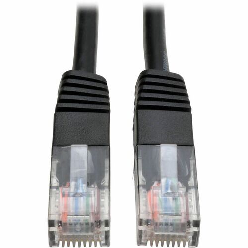 Tripp Lite Cat5e Molded Patch Cable, 25 ft, RJ-45 Male-Male, 350 MHz, Black