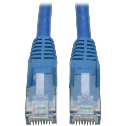 Tripp Lite Cat6 Gigabit Snagless Patch Cable, 14 ft, RJ-45 to RJ-45, Blue