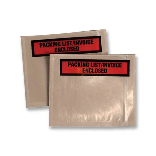 Quality Park Printed Packing List Envelopes, Self-Adhesive Polypropylene, 5.5" x 4.5", 1000/CT
