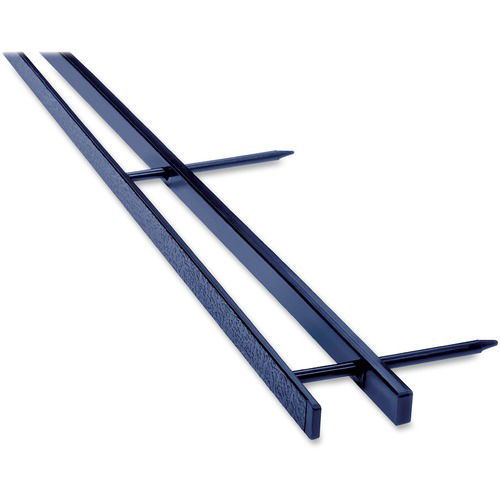 Swingline GBC Binding Strips, VeloBind, Reclosable 4-Pin, 2" Capacity, 200 Sheets, Blue Plastic, 25/Box