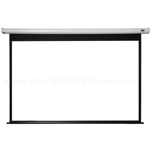 Elite Screens Spectrum - 120-inch Diag 4:3, Electric Motorized 4K/8K Ready Drop Down Projector Screen, Electric120V"