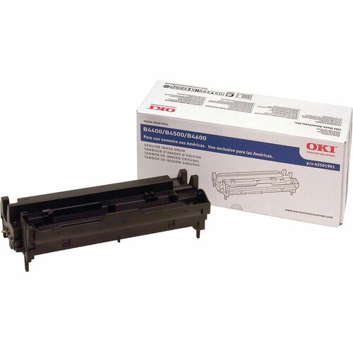 Oki 43501901 Image Drum - Laser Print Technology - 25000 - Black - 1 Each