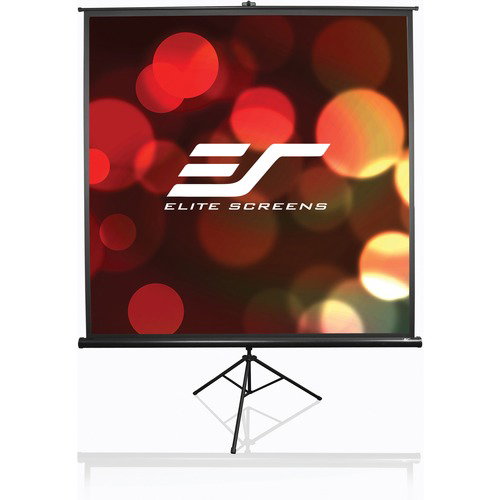 Elite Screens Tripod Series - 119-INCH 1:1, Adjustable Multi Aspect Ratio Portable Indoor Outdoor Projector Screen, 8K / 4K Ultra HD 3D Ready, 2-YEAR WARRANTY, T119UWS1"