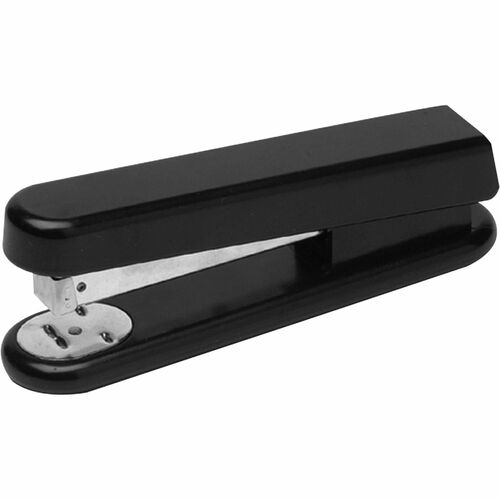 SKILCRAFT Standard Full Strip Stapler - 20 Sheets Capacity - 210 Staple Capacity - Full Strip - 1/4" , 1/2" Staple Size - Black