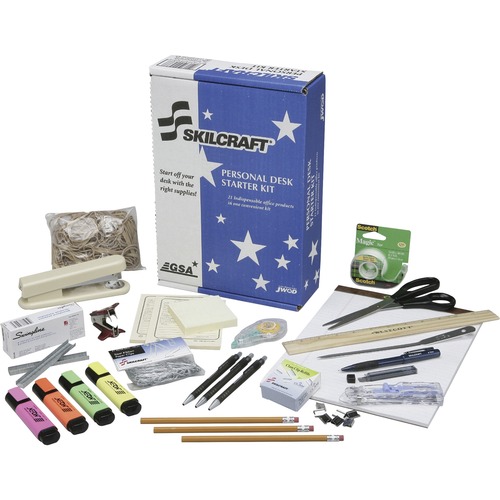SKILCRAFT Employee Start-up Office Kit - 1 / Kit