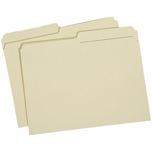 SKILCRAFT Manila File Folder - 8 1/2" x 11" - 3/4" Expansion - Manila - Manila - 100 / Box