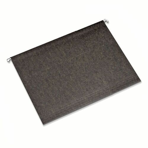 SKILCRAFT Hanging File Folder - 8 1/2" x 14" - 2" Expansion - Paperboard - Green - 25 / Box