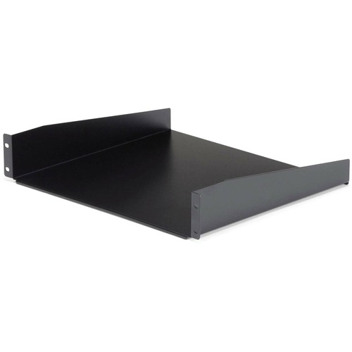 StarTech.com 2U Server Rack Cabinet Shelf - Fixed 16" Deep Cantilever Rackmount Tray for 19" Data/AV/Network Enclosure w/cage nuts, screws - 2U 19in server rack cabinet shelf 16in deep - EIA/ECA-310 Cantilever tray w/universal fit in Data/Network enclosur