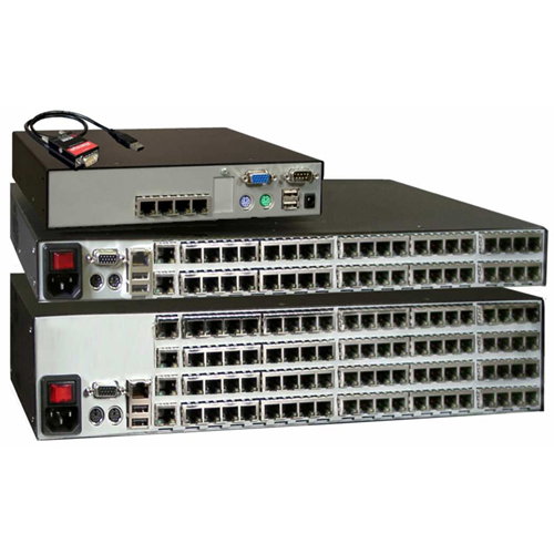 Rose Electronics Xtensys KVM Console - 1 Computer(s) - 1 - Rack-mountable