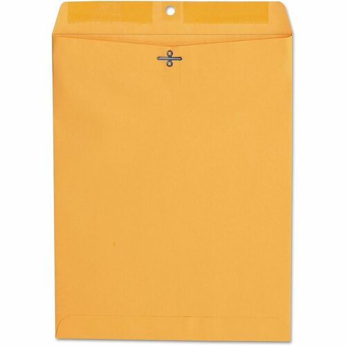 Universal Envelope, 97, 10" x 13", 28 lb Brown Kraft, Gummed Flap, Two-Prong Clasp, Reinforced Eyelet, 100/Box