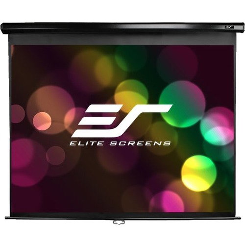 Elite Screens Manual Series - 120-INCH 16:9, Pull Down Manual Projector Screen with AUTO LOCK, Movie Home Theater 8K / 4K Ultra HD 3D Ready, 2-YEAR WARRANTY , M120UWH2"