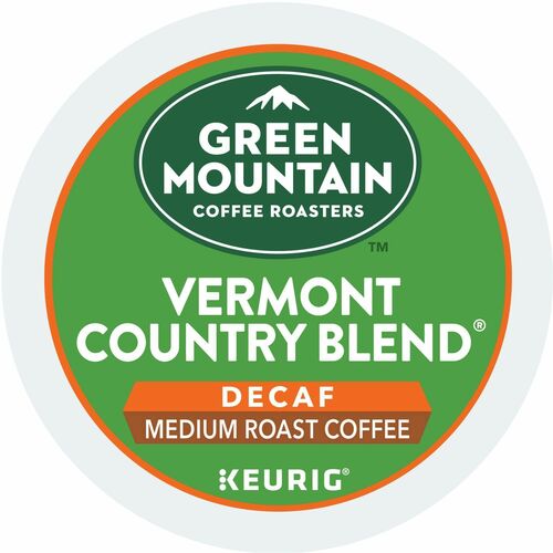 Green Mountain Coffee Roasters, Vermont Country Blend Decaf K-Cups, Medium Roast, Keurig Compatible, 24/PK
