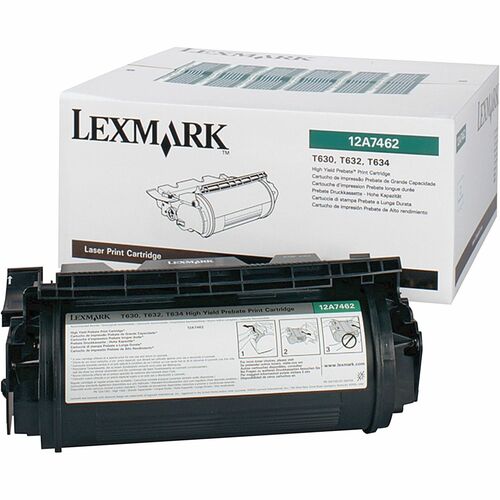Lexmark Original Laser Toner Cartridge - Black - 1 Each - 21000 Pages