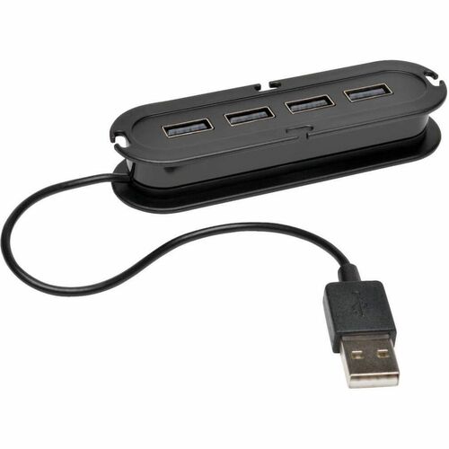 Tripp Lite 4-Port USB 2.0 Mobile Hi-Speed Ultra-Mini Hub w/ Power Adapter - USB - External - 4 USB Port(s)