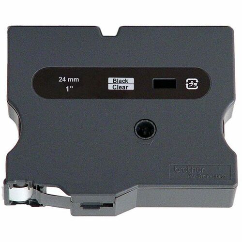 Brother TX Series Laminated Tape Cartridge - 1" Width - Clear - 1 Each