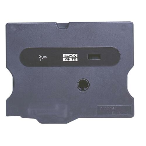 Brother TX Series Laminated Tape Cartridge - 1" - Direct Thermal - White - 1 Each