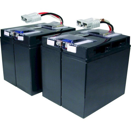 Tripp Lite UPS Replacement Battery Cartridge Kit for select APC UPS Systems 2 sets of 2 - Maintenance-free Lead Acid