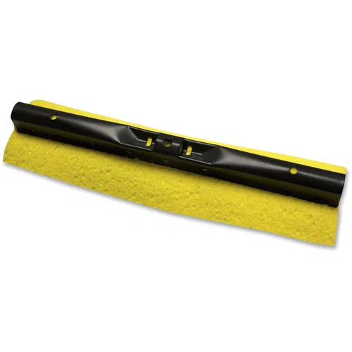 Rubbermaid Commercial, Sponge Mop Replacement Head, 12" Length, Cellulose/Synthetic Sponge, Yellow, Handle-Mounted Lever