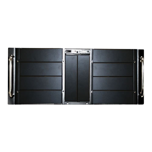 iStarUSA D Storm D-410 Rackmount Enclosure - Rack-mountable - Black - Zinc-coated Steel - 4U - 10 x Bay - 10 x External 5.25" Bay - 1 x USB(s)